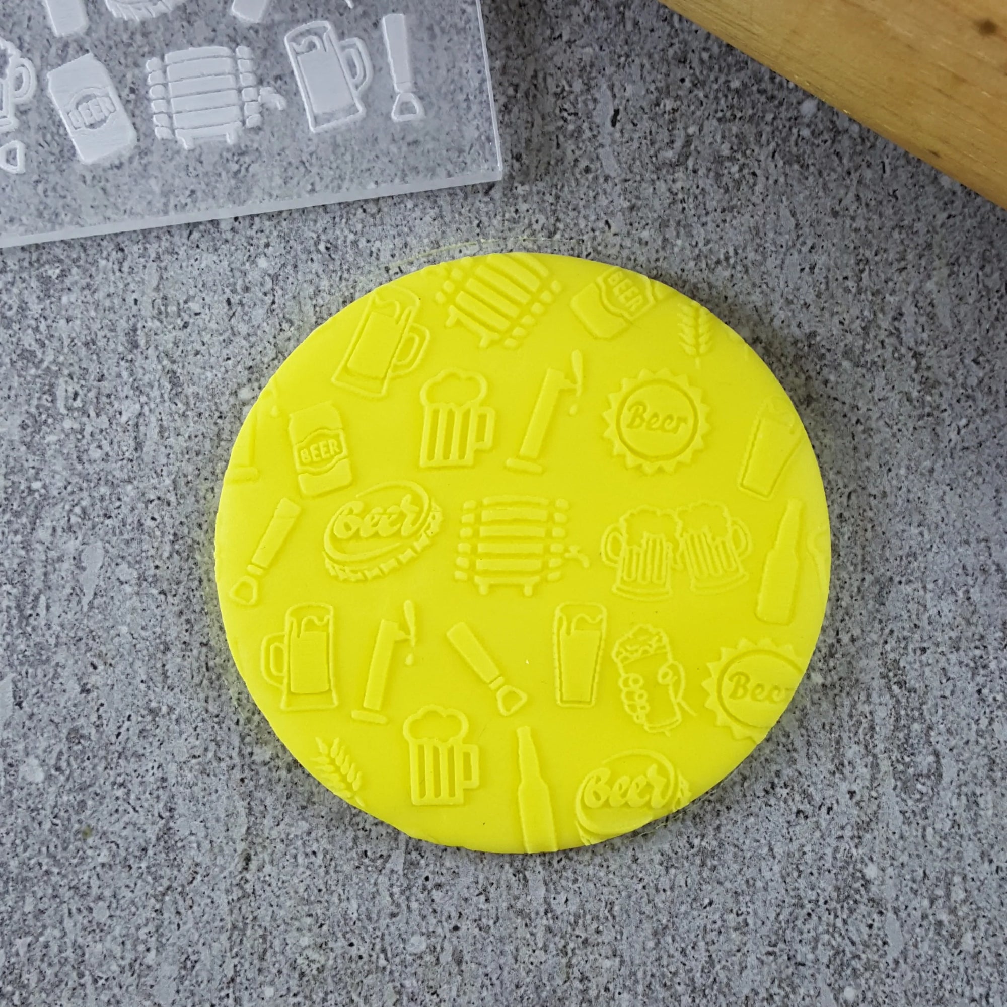 PATTERN PLATE - BEER
