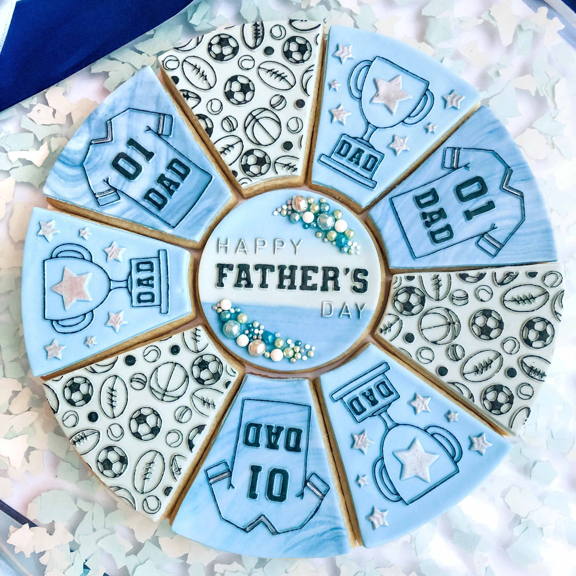 CHAMPION DAD PLATTER CUTTER + DEBOSSER SET by BIKKIE SMALLS