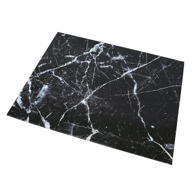 RECTANGLE 45CM X 35CM BLACK MARBLE CAKE BOARD - Cake Decorating Central