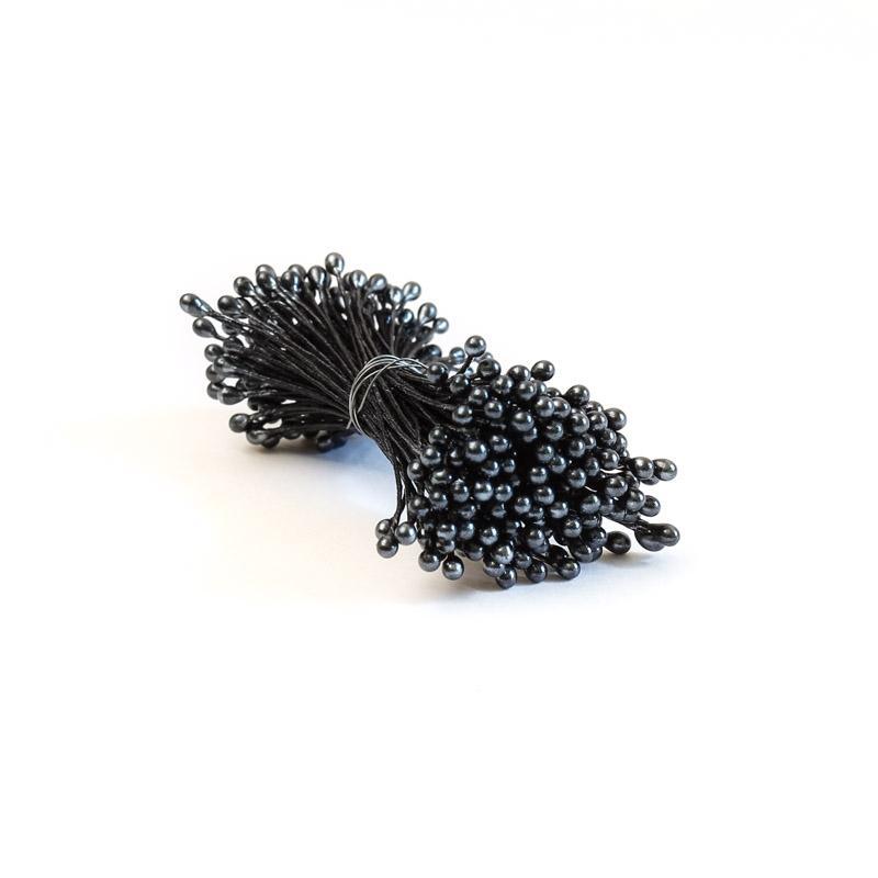 STAMENS - Black Medium Pearl - Cake Decorating Central