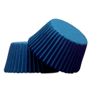 BLUE Cupcake Papers 500pk - Cake Decorating Central
