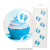 BLUE BABY FEET Wafer Toppers 24pk