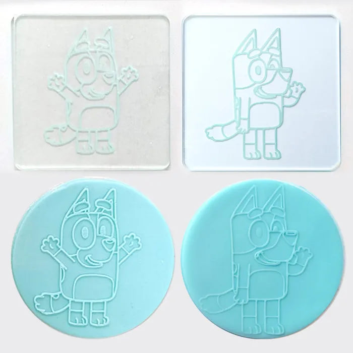 BLUEY & BINGO COOKIE DEBOSSERS (SET OF 2)