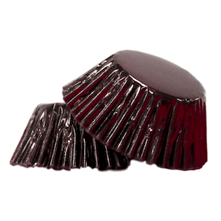 BROWN Foil Cupcake Papers 500pk - Cake Decorating Central