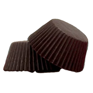 BROWN Muffin Papers 50pk - Cake Decorating Central