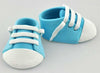 Baby Sneakers 2 pce Cake Topper BLUE - Cake Decorating Central
