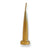 Bullet Candle Gold (each) - Cake Decorating Central
