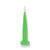 Bullet Candle Green (each) - Cake Decorating Central
