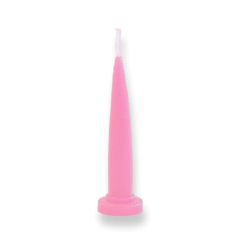 Bullet Candle Light Pink (each) - Cake Decorating Central