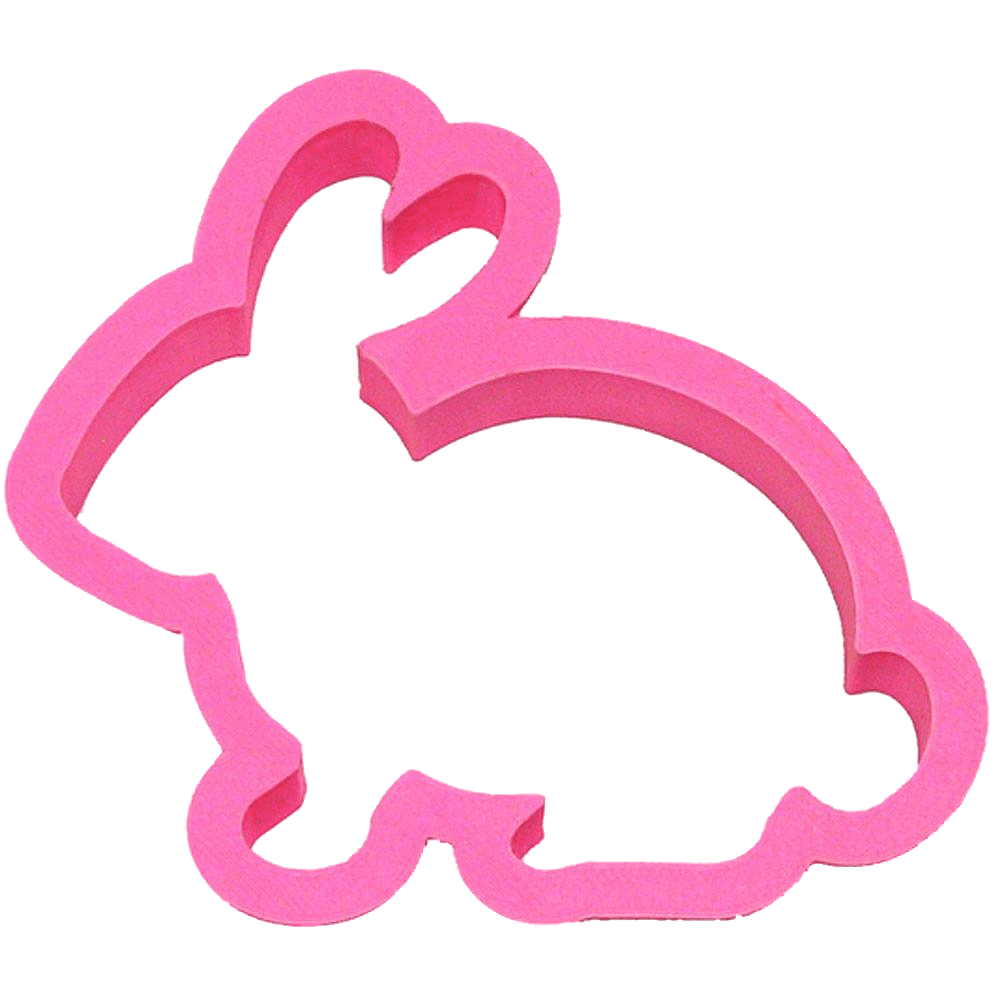 BUNNY RABBIT 4in COOKIE CUTTER - Cake Decorating Central