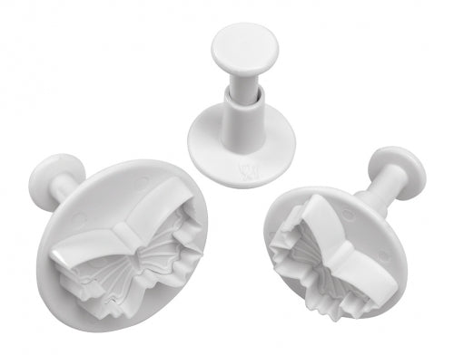 Mondo Butterfly Plunger Cutter Set 3pc - Cake Decorating Central