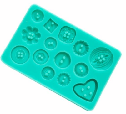 Silicone Mould BUTTONS - Cake Decorating Central