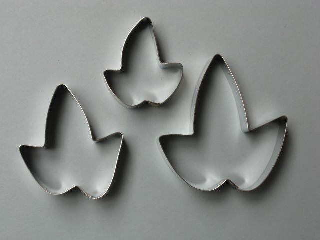 IVY LEAVES 3pce fondant cutter set