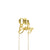 OH Baby Gold Metal Cake Topper - Cake Decorating Central