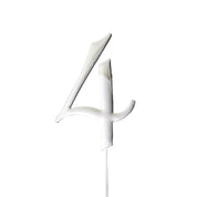 Number 4 Silver Metal Cake Topper