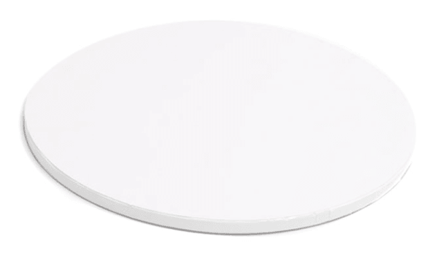 ROUND 10 INCH WHITE CAKE DRUM 10MM THICKNESS - Cake Decorating Central