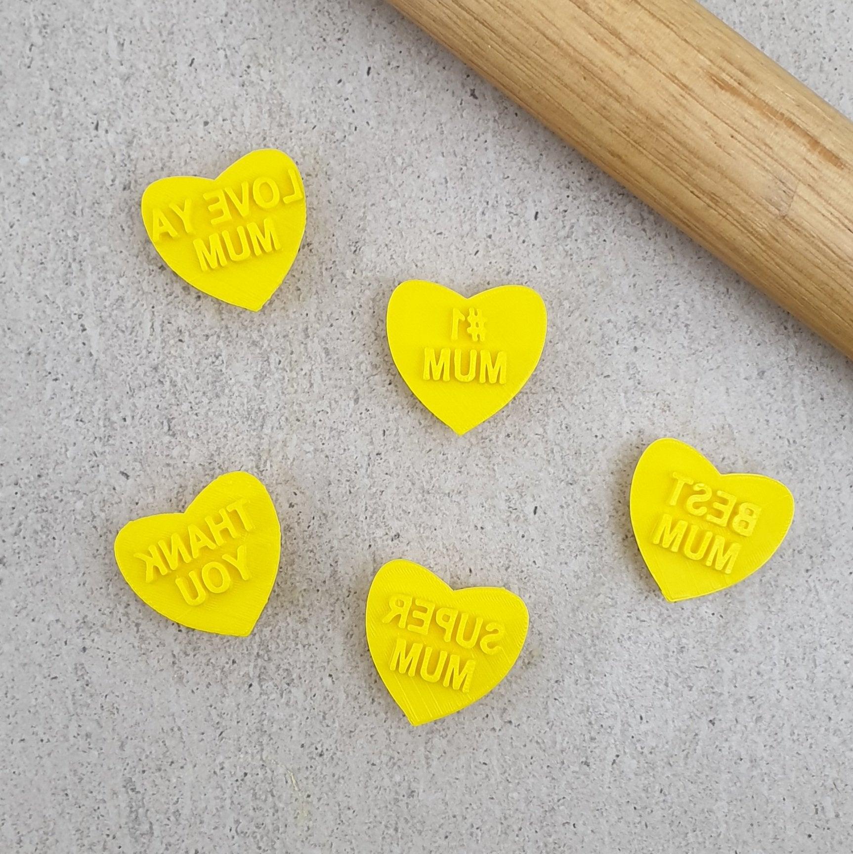 CANDY HEART MUM EMBOSSER SET - Cake Decorating Central