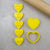 CANDY HEART I LOVE YOU CUTTER + TEXT EMBOSSER SET - Cake Decorating Central