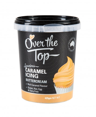 OVER THE TOP CARAMEL BUTTERCREAM 425G - Cake Decorating Central