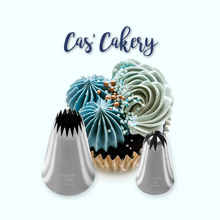 Cas Cakery #2 Special Piping Tip Set