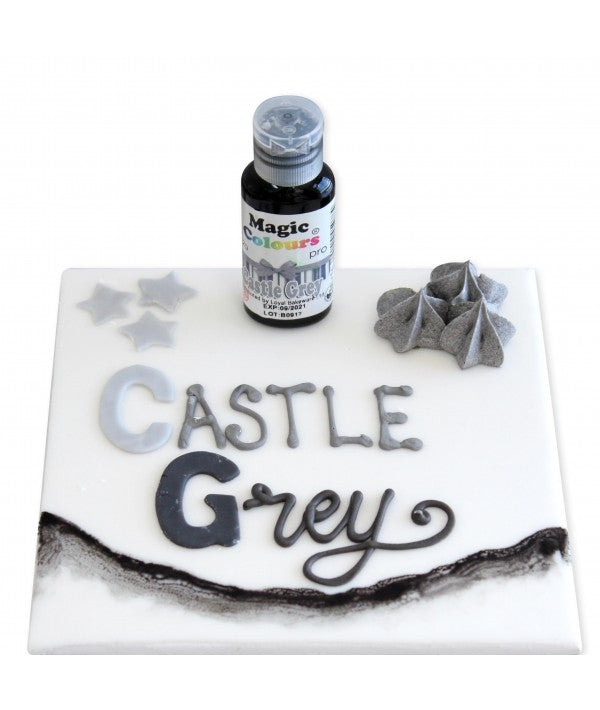 Magic Colours Pro Castle Grey 32g - Cake Decorating Central