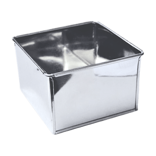 SQUARE 5in (13cm) x 5in high Cake Tin - Cake Decorating Central