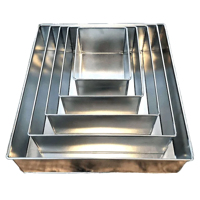 RECTANGLE # 4 - 11in x 13in x 3in high Cake Tin - Cake Decorating Central