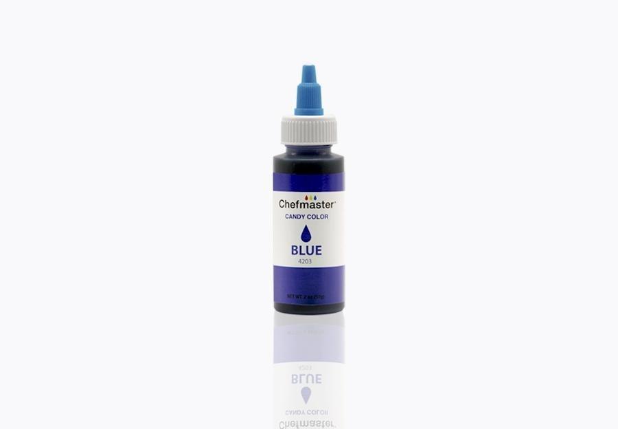 Chefmaster BLUE Candy Chocolate Colour 2oz - Cake Decorating Central