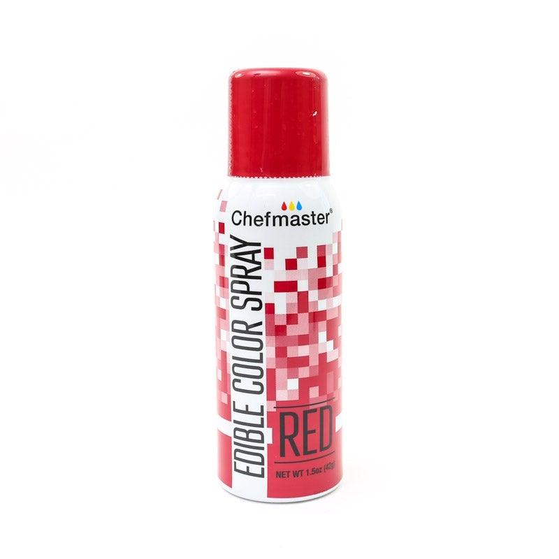 Chefmaster RED Edible Spray - Cake Decorating Central