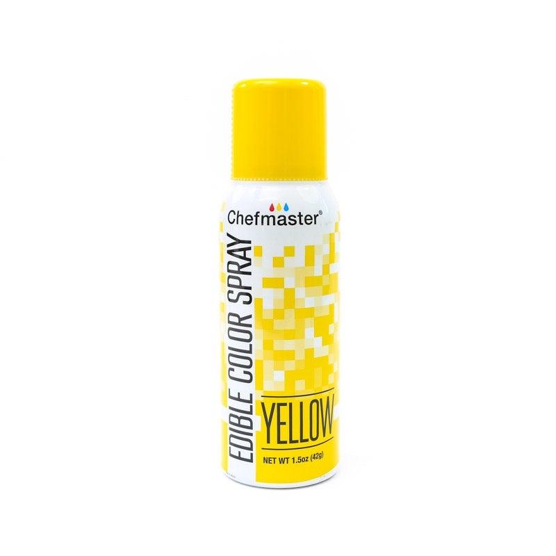 Chefmaster YELLOW Edible Spray - Cake Decorating Central