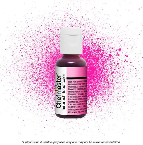 Chefmaster NEON BRIGHT PINK Airbrush 18g