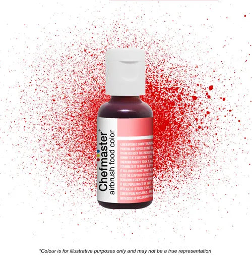 Chefmaster SUPER RED Airbrush 18g