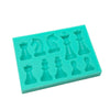 Silicone Mould CHESS PIECES - Cake Decorating Central