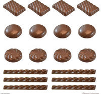 Dinner Mints Chocolate Mould