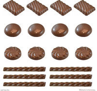 DINNER MINTS Chocolate Mould