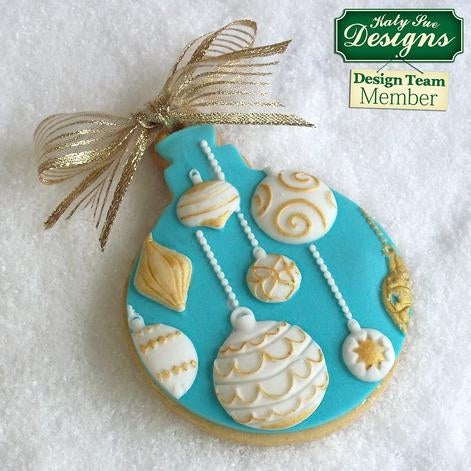 Katy Sue Mould CHRISTMAS BAUBLES - Cake Decorating Central