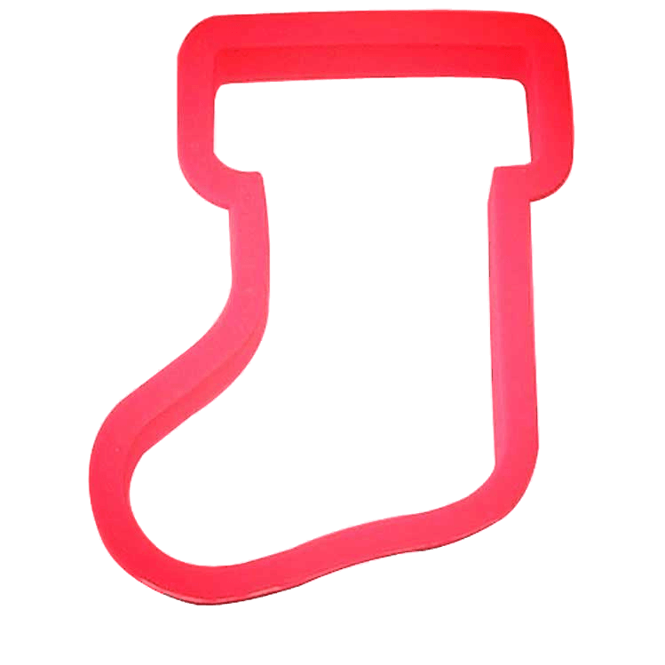 CHRISTMAS STOCKING PLASTIC COOKIE CUTTER - Cake Decorating Central