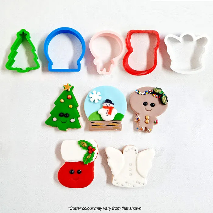 MINI CHRISTMAS CUTTERS SET OF 5