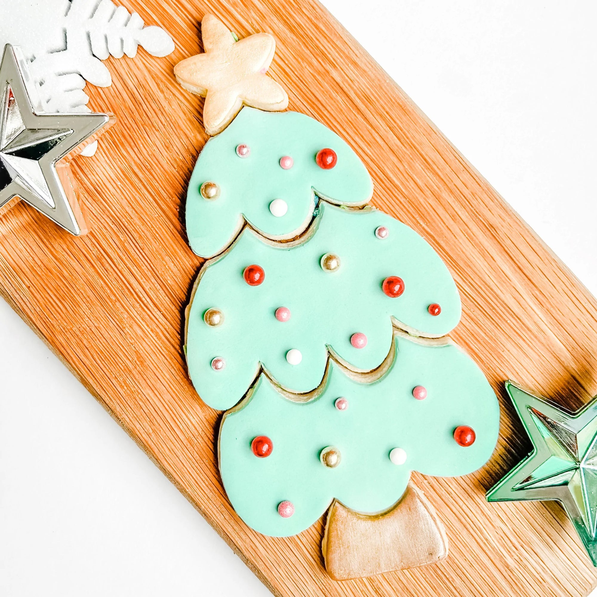 CHRISTMAS TREE STACK CUTTER SET by BIKKIE SMALLS