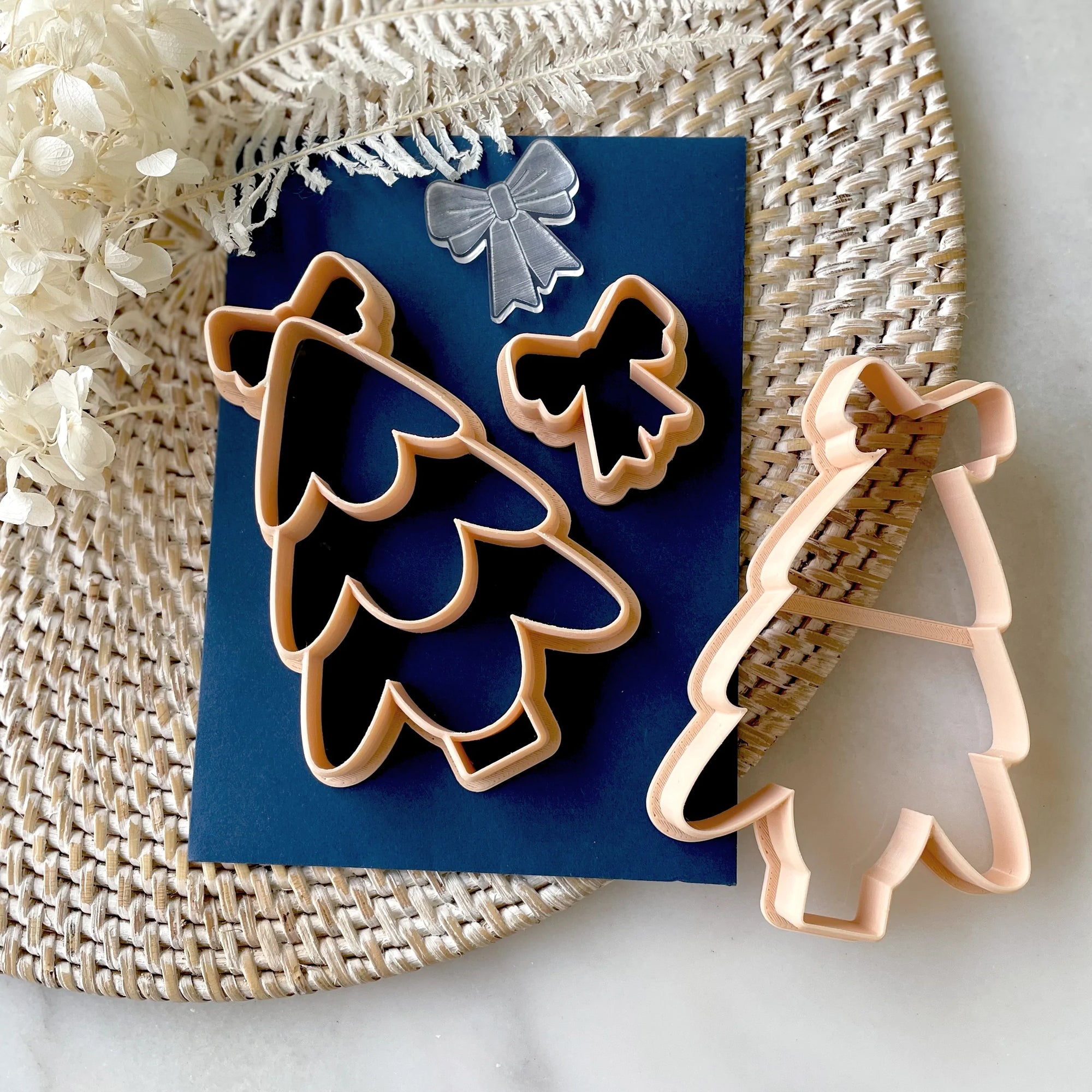 CHRISTMAS TREE EMBOSSER + CUTTER SET by Little Biskut