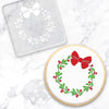 CHRISTMAS WREATH COOKIE DEBOSSER