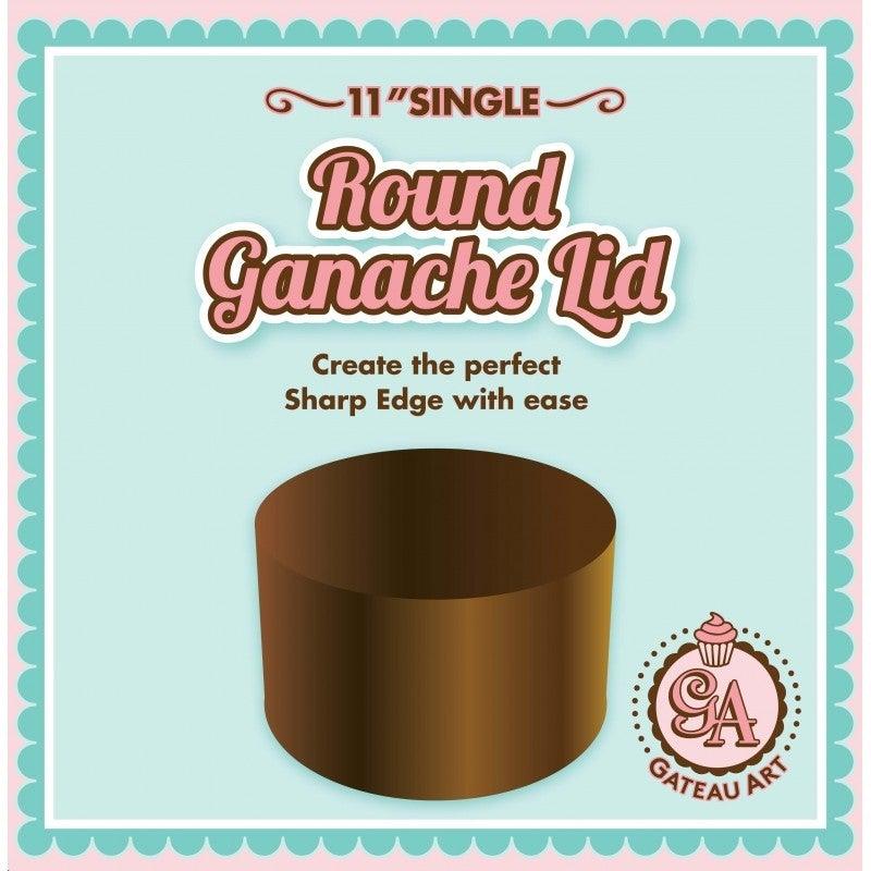 CLEAR GANACHE LID-11in - Cake Decorating Central