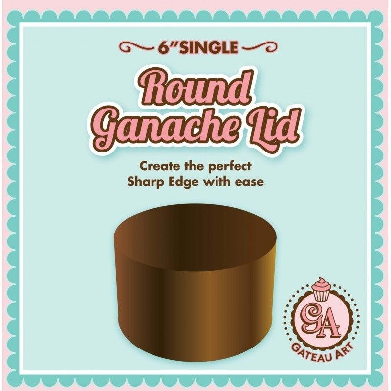CLEAR GANACHE LID-6in - Cake Decorating Central