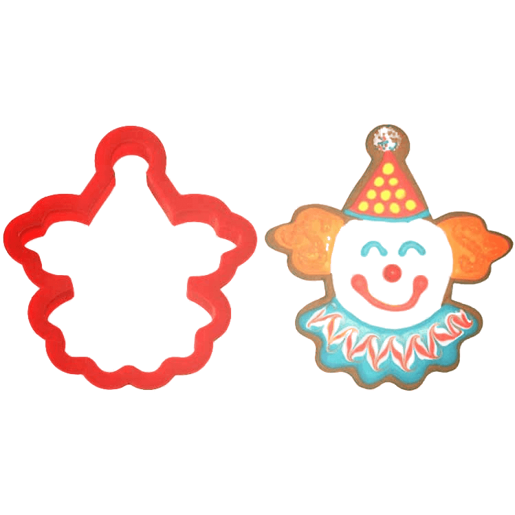 CLOWN FACE COOKIE CUTTER - Cake Decorating Central