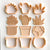 POT PLANT EMBOSSER + CUTTER SET OF 12 by Little Biskut - Cake Decorating Central