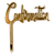 CONFIRMATION Gold Mirror Cake Topper