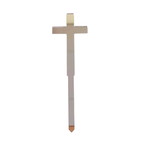 CROSS Silver Mirror Cake Topper - Cake Decorating Central