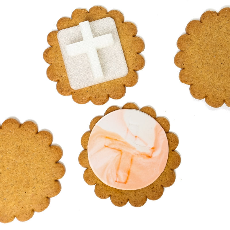 CROSS Fondant Cookie EMBOSSERS - Cake Decorating Central