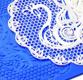 Crystal Candy SWAN LAKE Doily Mat