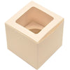 Cupcake Box with Square Window holds 1